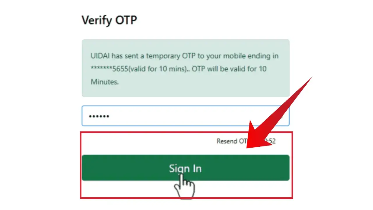 OTP Verification