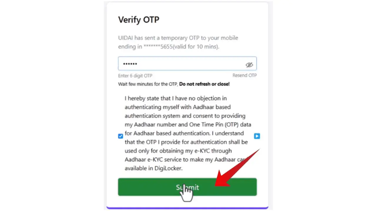 OTP Verification